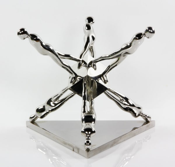 Ernest Trova, Study, Falling Man Walking Jackman, 1986