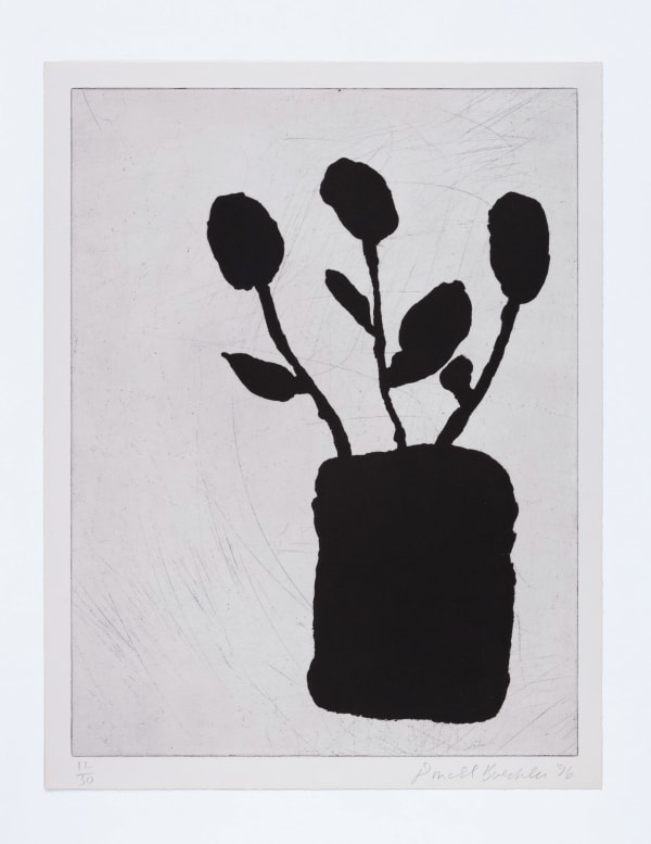 Donald Baechler, Flower, 1997
