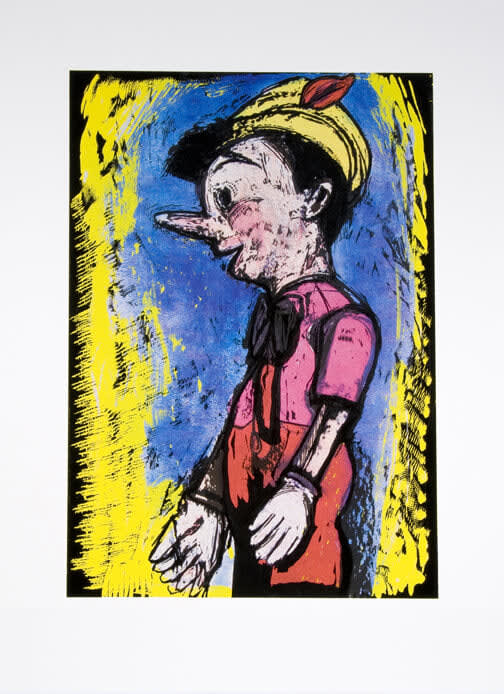 Jim Dine, Pinocchio, 2008