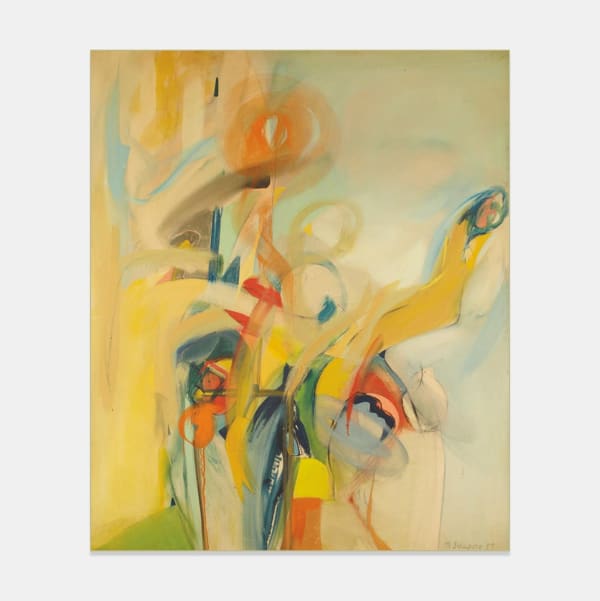 Miriam Schapiro, Down to Earth, 1959