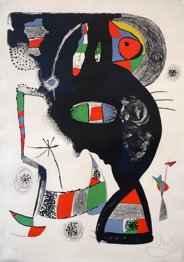 Joan Miró, 42 Rue Blomet, 1977