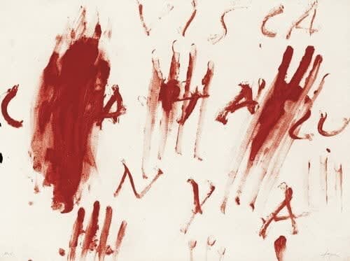 Antoni Tàpies, Visca Catalunya, 1976