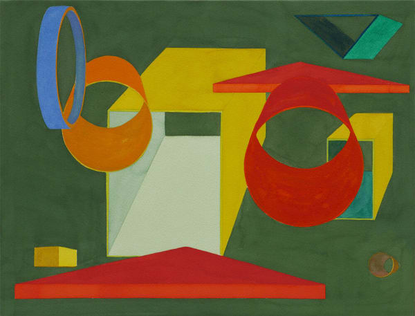 Al Held, Victoria V, 1991