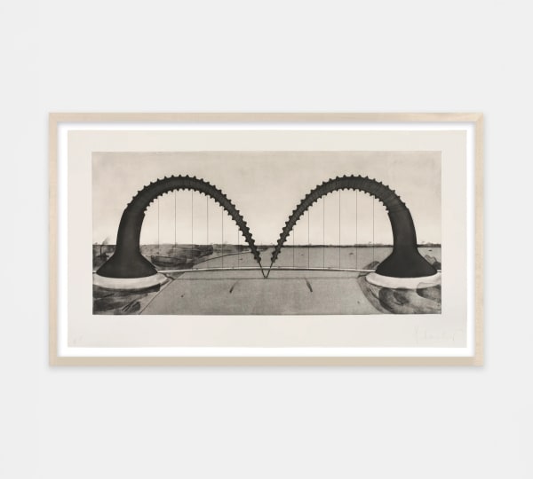 Claes Oldenburg, Screwarch Bridge, 1980