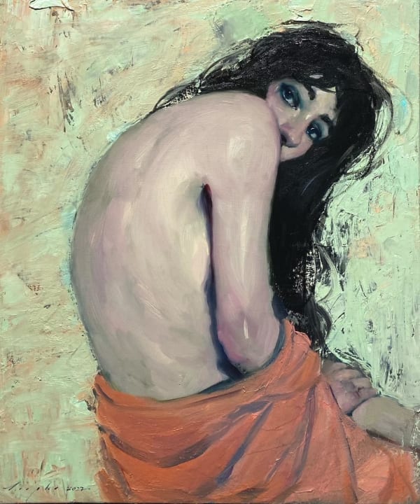 Malcolm Liepke, Over Her Shoulder, 2022