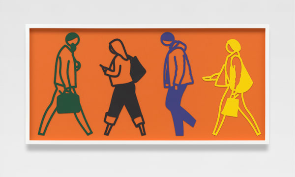 Julian Opie, Street 4, 2020