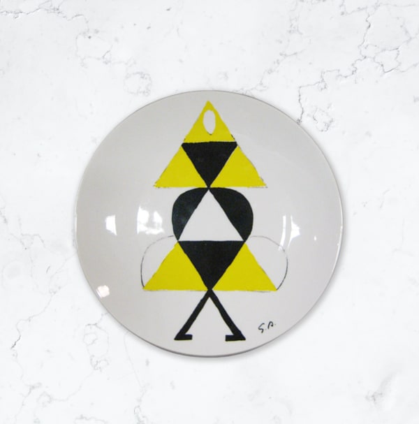 Sonia Delaunay, La Danseuse Jaune, ca. 1972