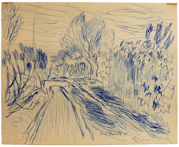 René Marcil, Untitled (bridge), 1950