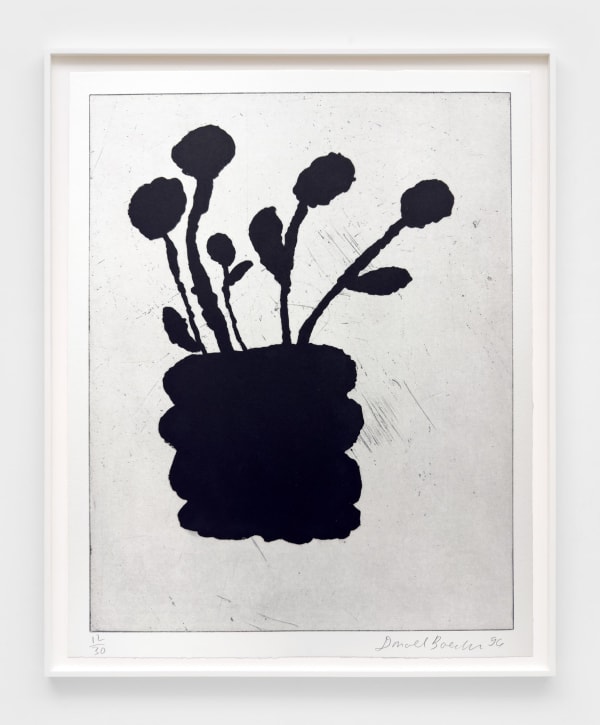 Donald Baechler, Flower, 1997