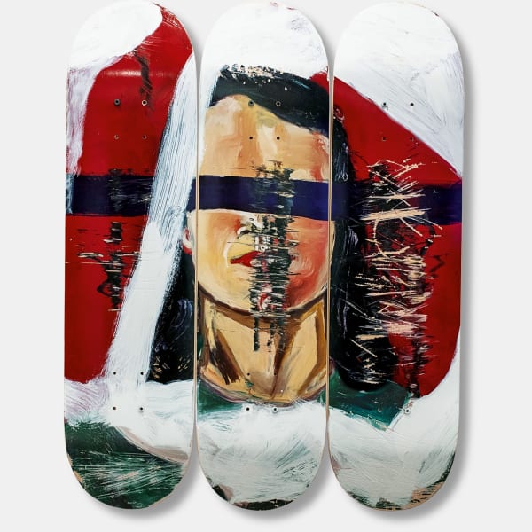 Julian Schnabel, Art Edition No. 1–75 ‘Blind Girl/Cadmium Red’, 2023