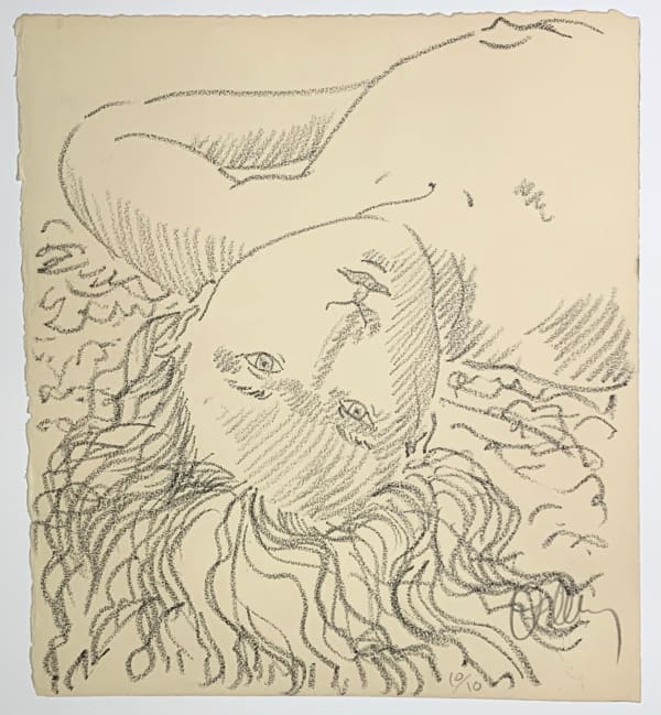 Brian Kelley, Untitled (Reclining Woman), 2021