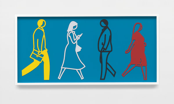 Julian Opie, Street 5, 2020
