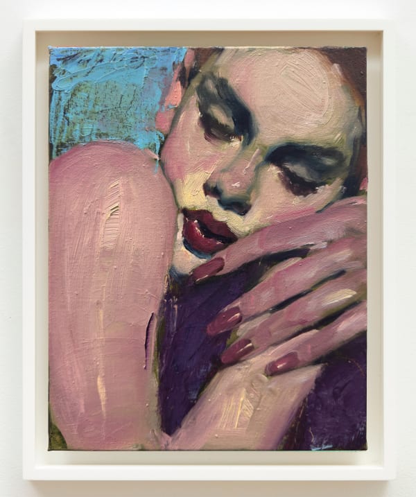 Malcolm Liepke, Resting on Hands, 2025