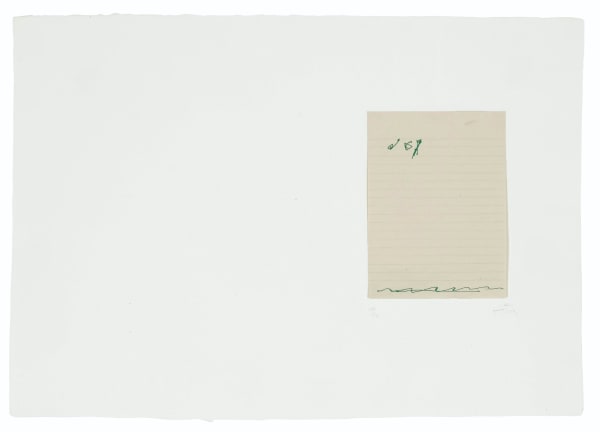 Antoni Tàpies, El pa a la barca, 1963