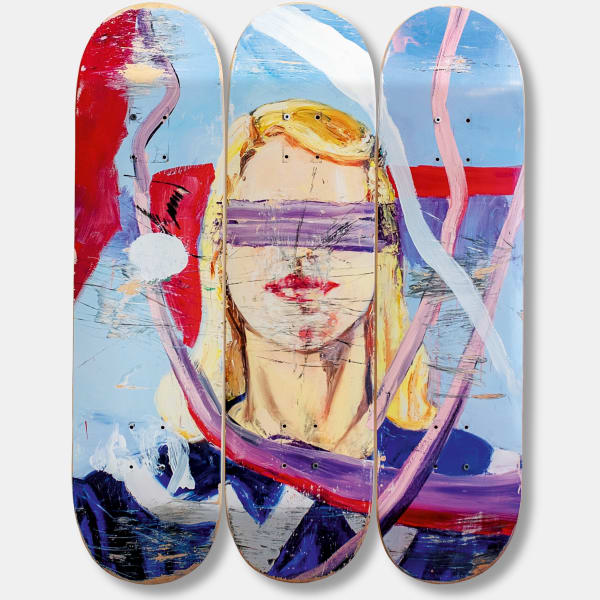 Julian Schnabel, Art Edition No. 1–75 ‘Blind Girl/Lido Blue’, 2023