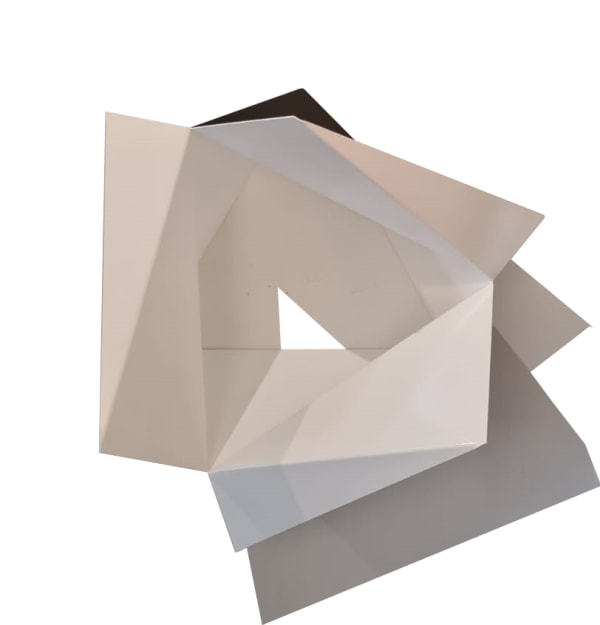 Juan Mejia, Flowers No.2, Nopal grey & white "M", 2022