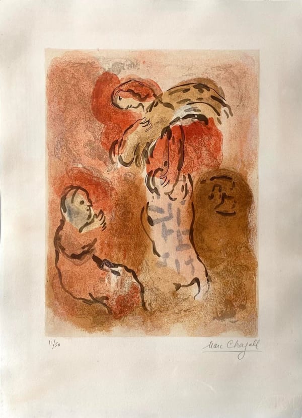 Marc Chagall - Ruth Gleaning, 1960