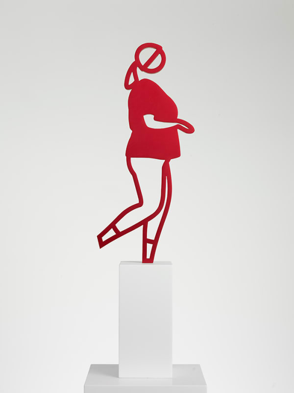 Julian Opie, Amy (Running People), 2020