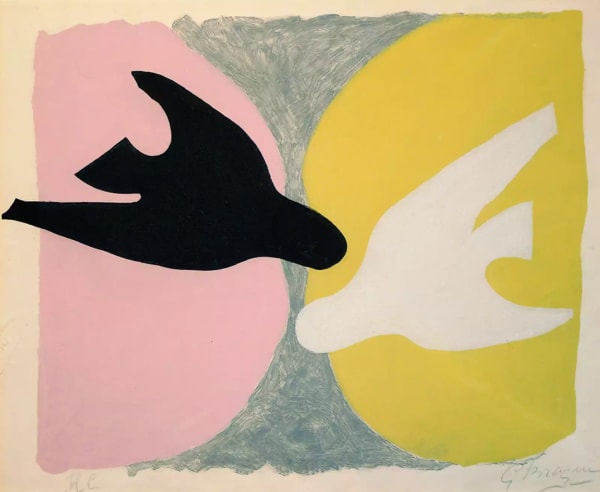 Georges Braque, Les Oiseaux, 1961