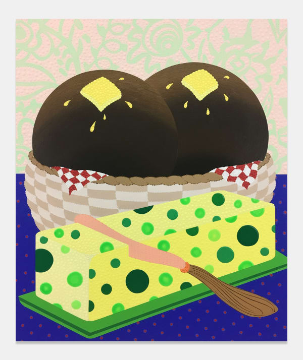 Eric Hibit, Pumpernickel and Green Butter, 2020