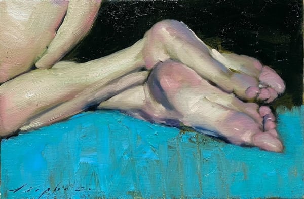 Malcolm Liepke, Both Feet, 2022