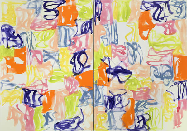 Melissa Meyer, Jocund (diptych), 2015