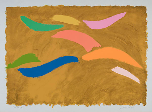 Jack Bush, Jeté en l'air, 1976