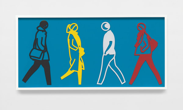 Julian Opie, Street 6, 2020