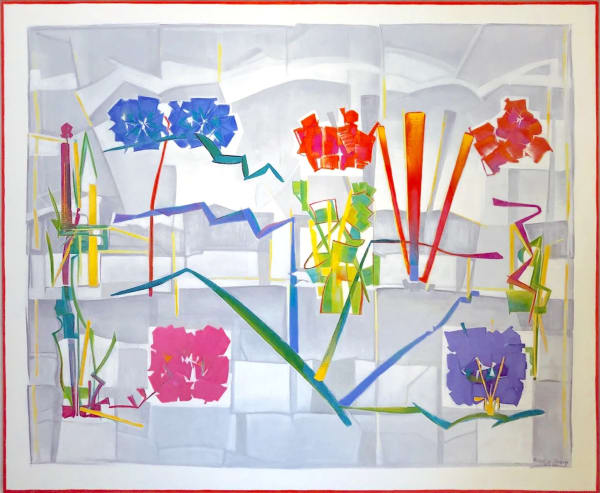 Rosalie Sharp, Fractured Flowers, 2020