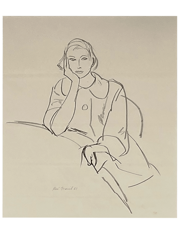 René Marcil, Untitled, 1951