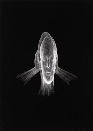 Jaume Plensa, Lumière Invisible (Sanna), 2018