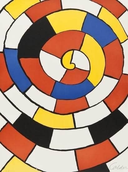 Alexander Calder, Spiral, ca. 1970