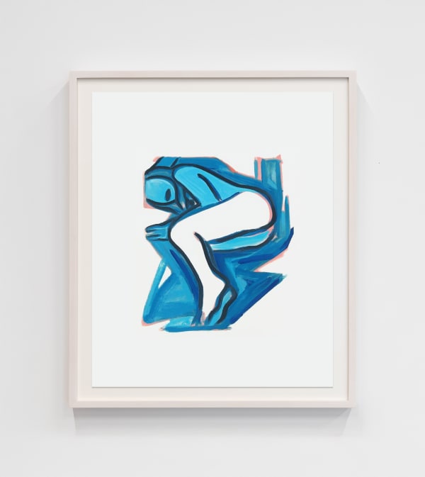 Tom Wesselmann, Blue Nude No. 3, 2001