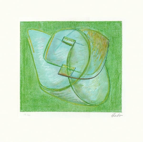 Naum Gabo, Opusxx, Green, 1963