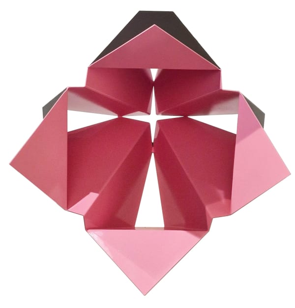 Juan Mejia, Carnivorous Flower No.2, Dark grey & pink "M", 2022