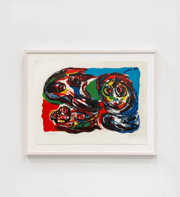 Karel Appel, Four Heads, 1966
