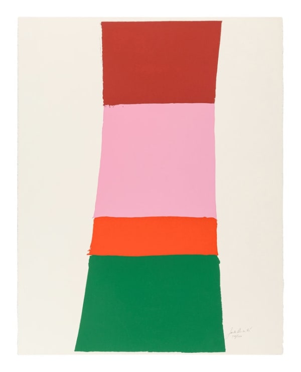Jack Bush, Nice Pink, 1965