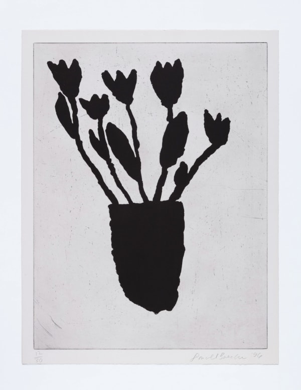 Donald Baechler, Flower, 1997