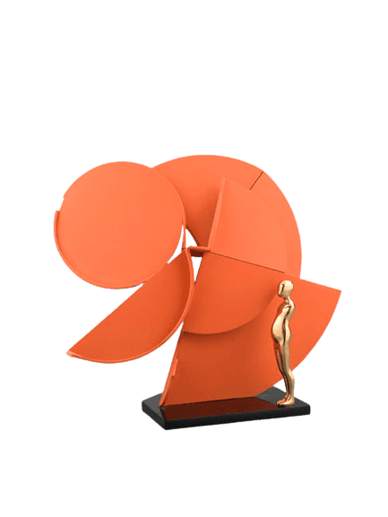 Ernest Trova, Falling Man Profile Canto no. 4, 1987