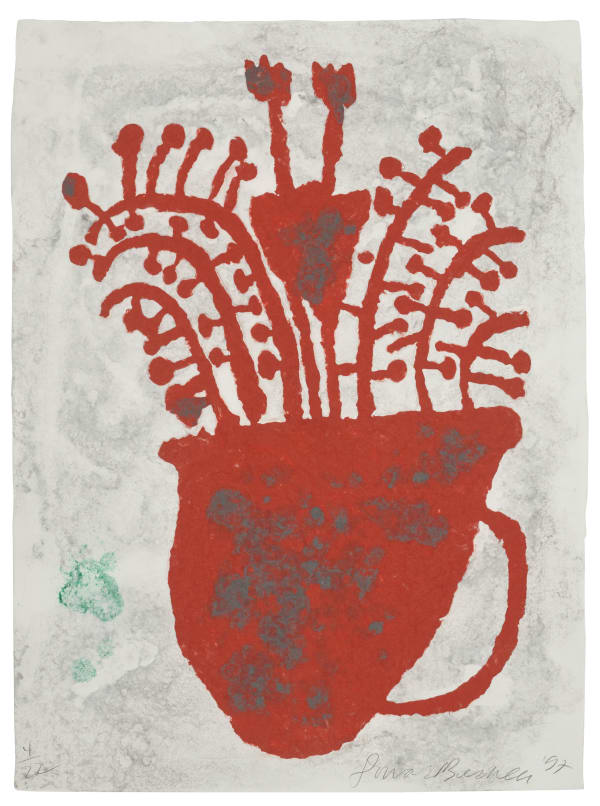 Donald Baechler, Flower III, 1997