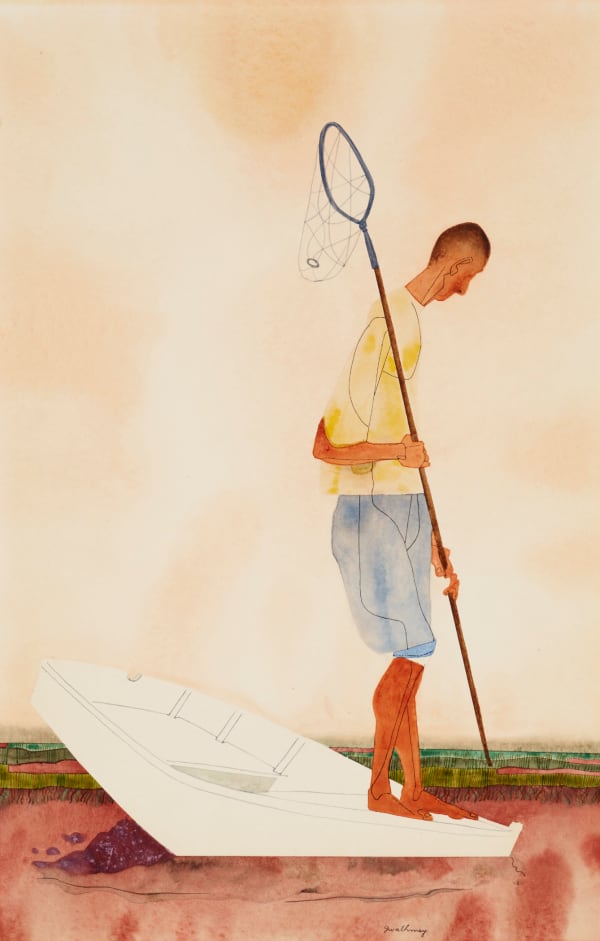 Robert Gwathmey - Soft Crabbing, ca. 1955