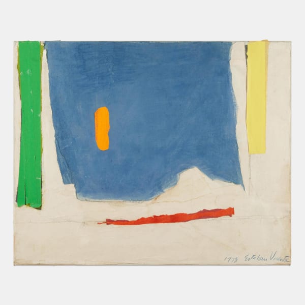 Esteban Vicente, Untitled, 1978