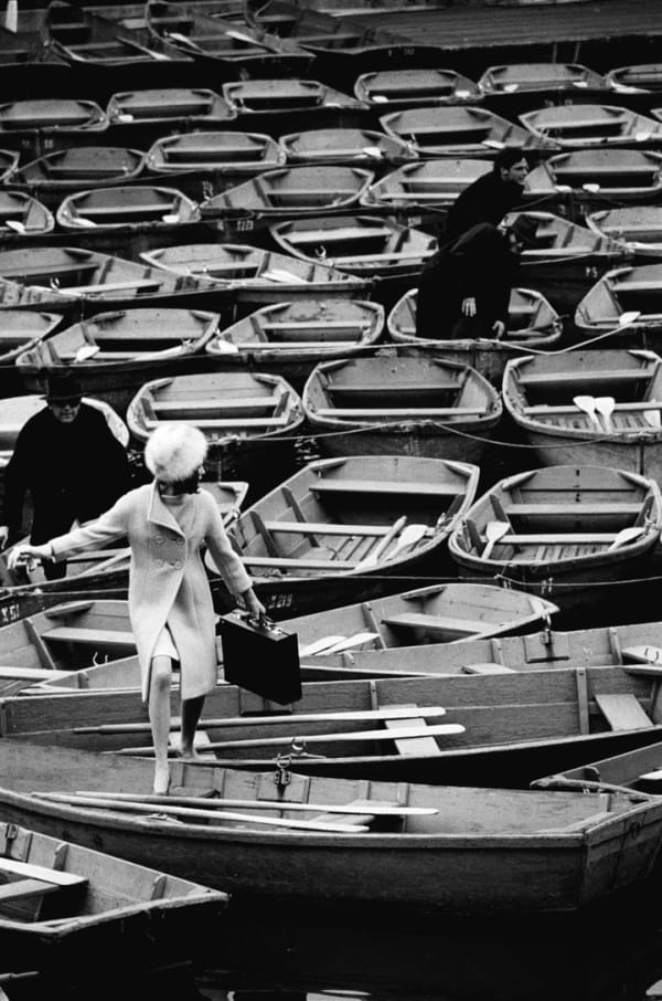Jerry Schatzberg, Row Boats, 1962