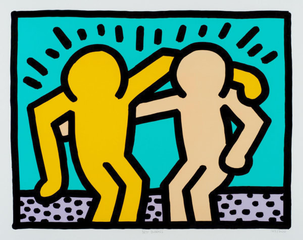 Keith Haring, Best Buddies, 1990