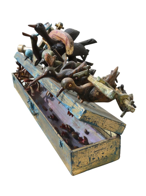 Chander Parkash, Lily Pond In The Box