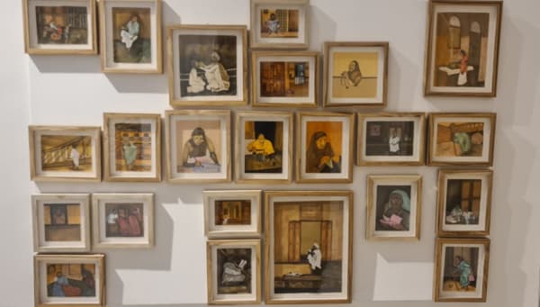 Drashti Garala Untitled, 2023 Mixed media on paper Varius - set of 24