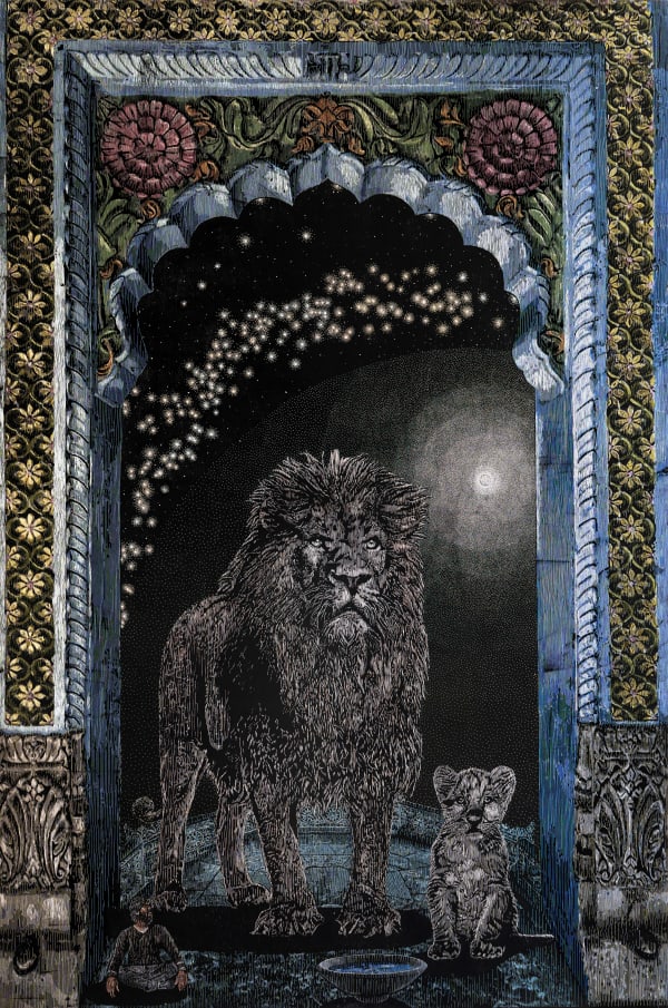 Prathap Modi, Floating Balconies - Lions