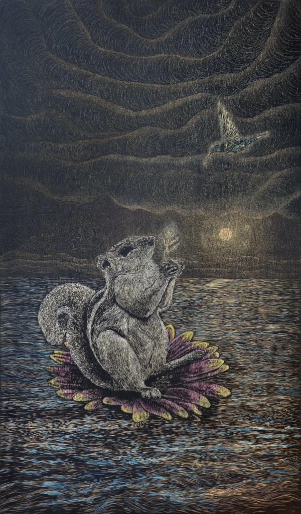 Prathap Modi, Silence, Space, Terrestrial (silent conversation) 1