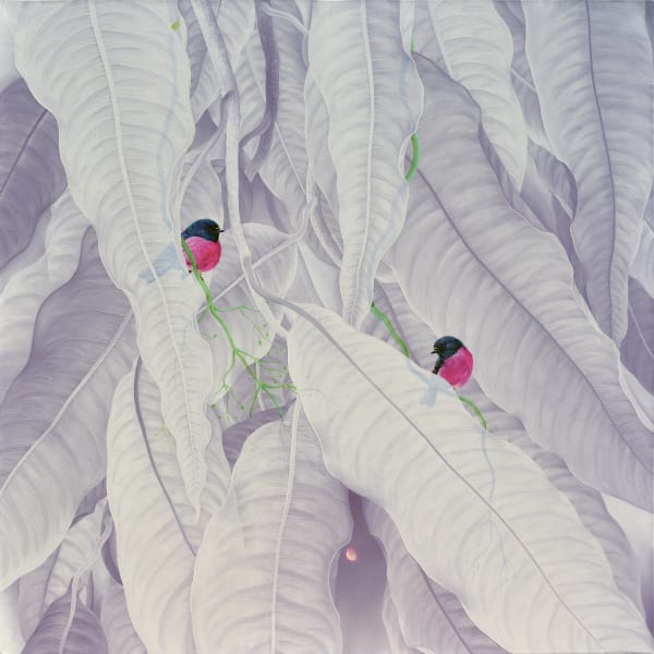 Manish Chavda Untitled 1 Oil on canvas 60 x 60 inches (152 x 152 cms)