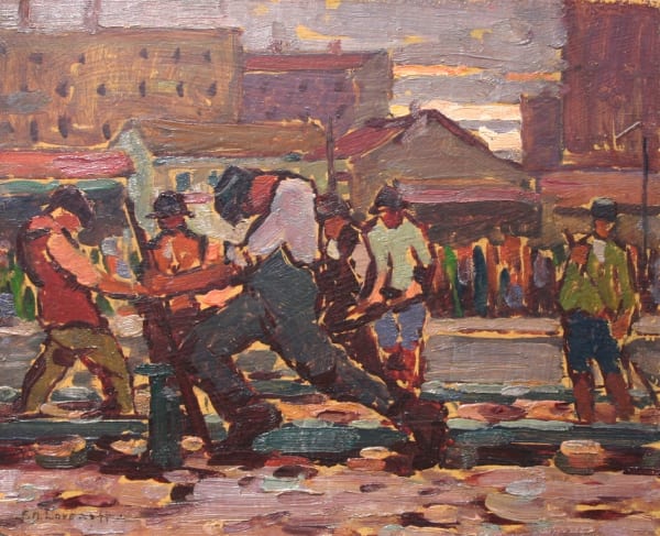 Frederick Nicholas Loveroff, City Toilers No. I, Circa 1921